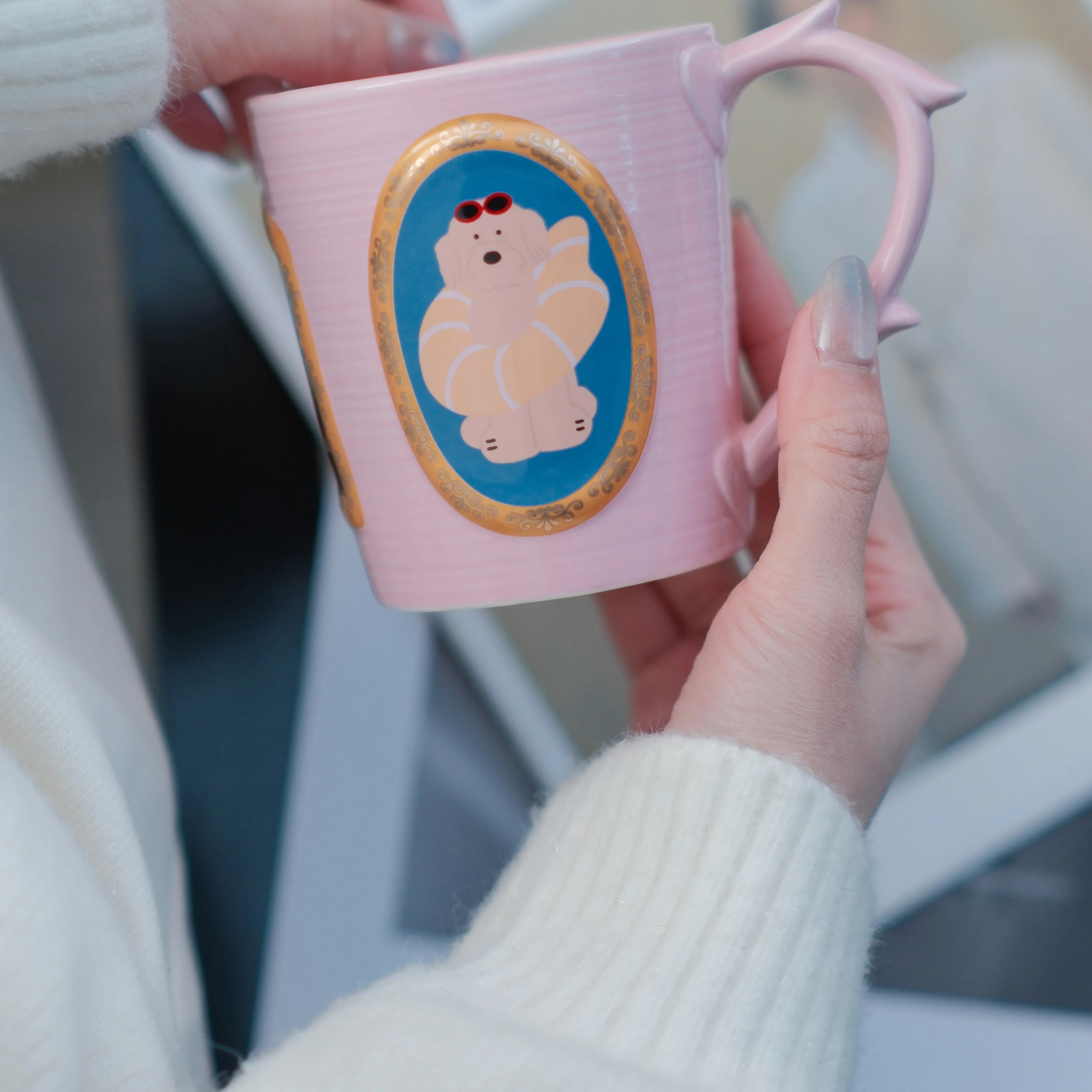 Ceramic Drinkware Cup Handmade Mug — photo 3