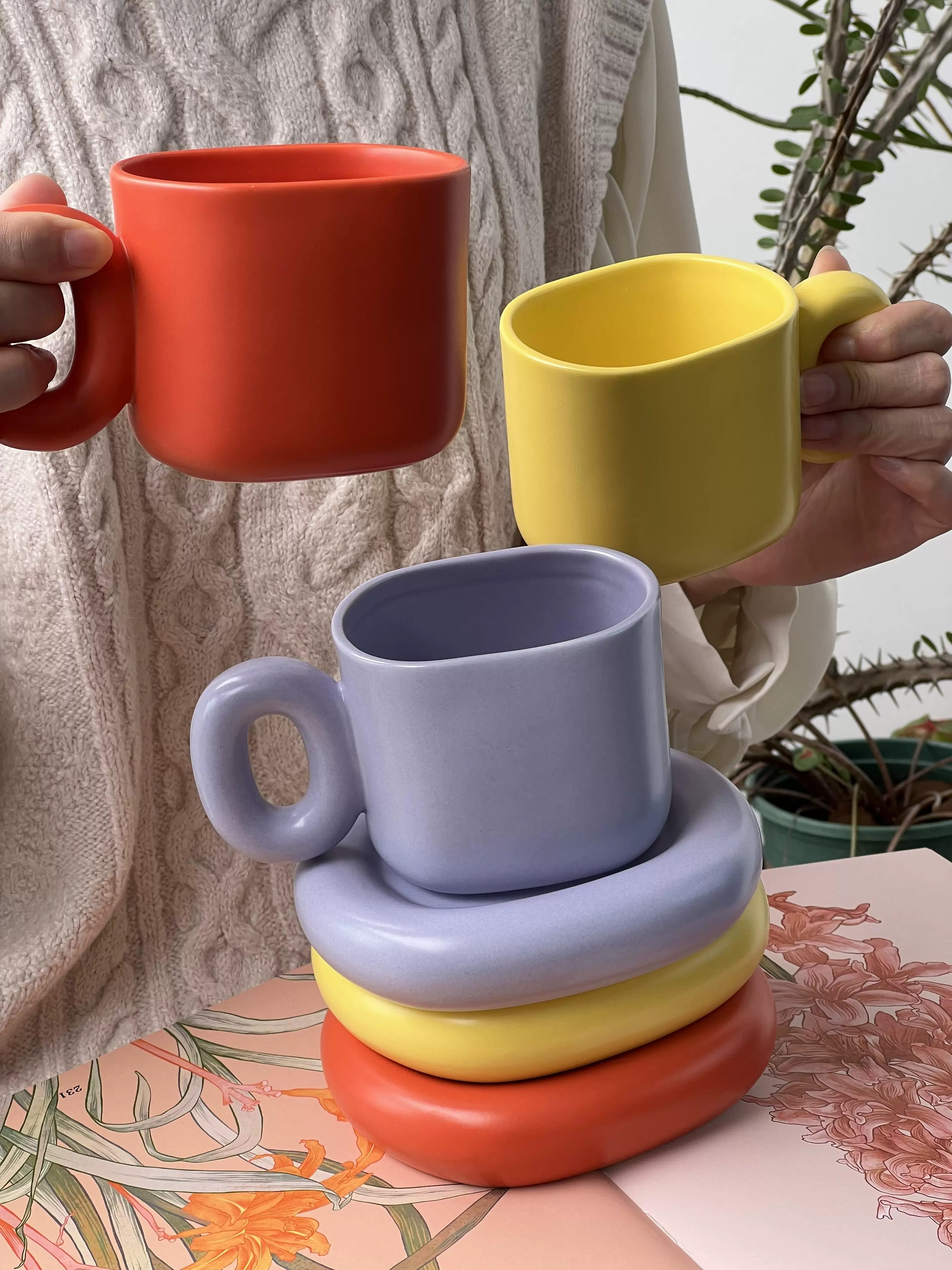 Ceramic Mug Gift Set Coffee Mug — photo 4