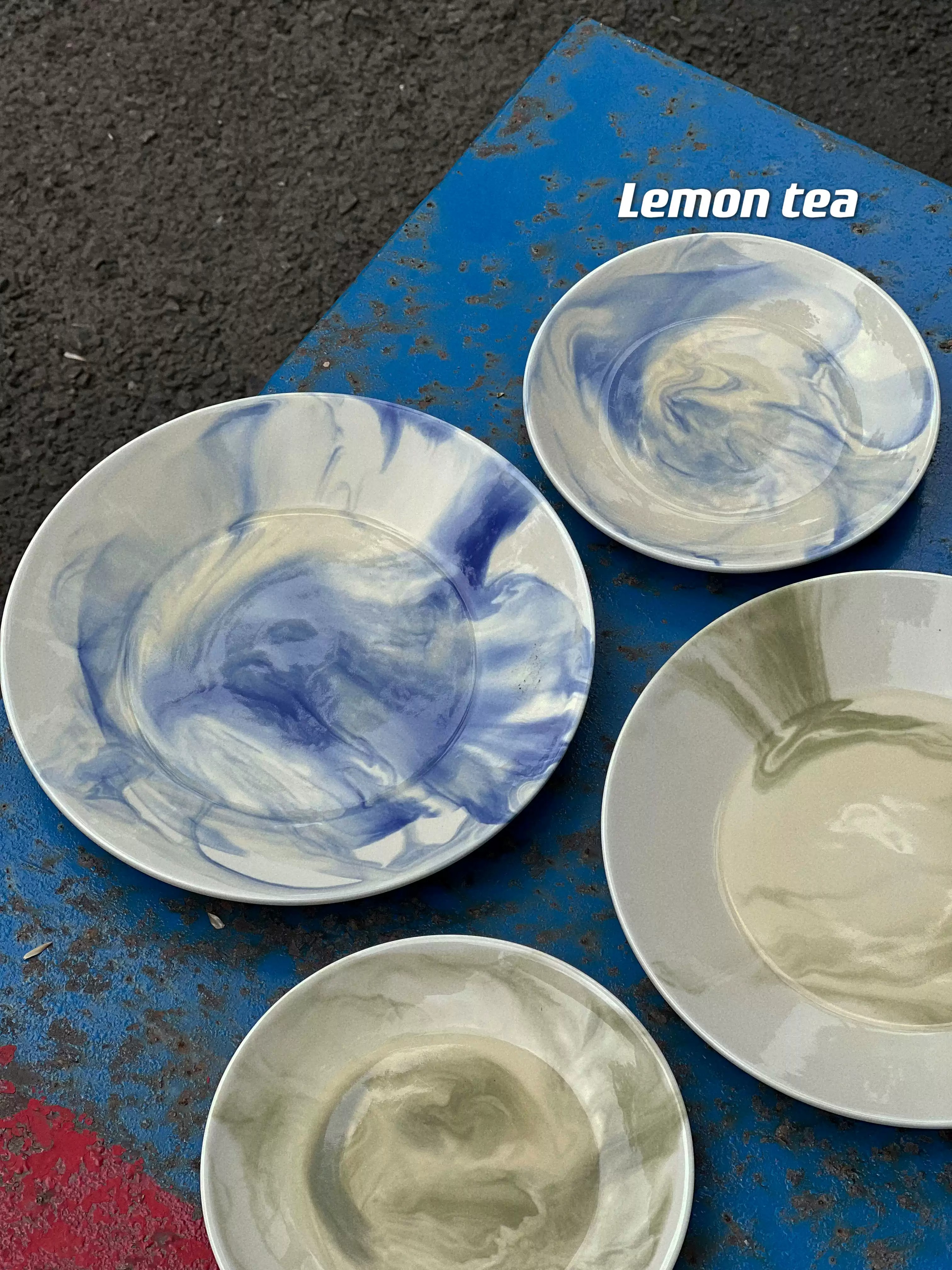 Nordic Artisan Ceramic Minimalist Ceramic Plate — photo 1