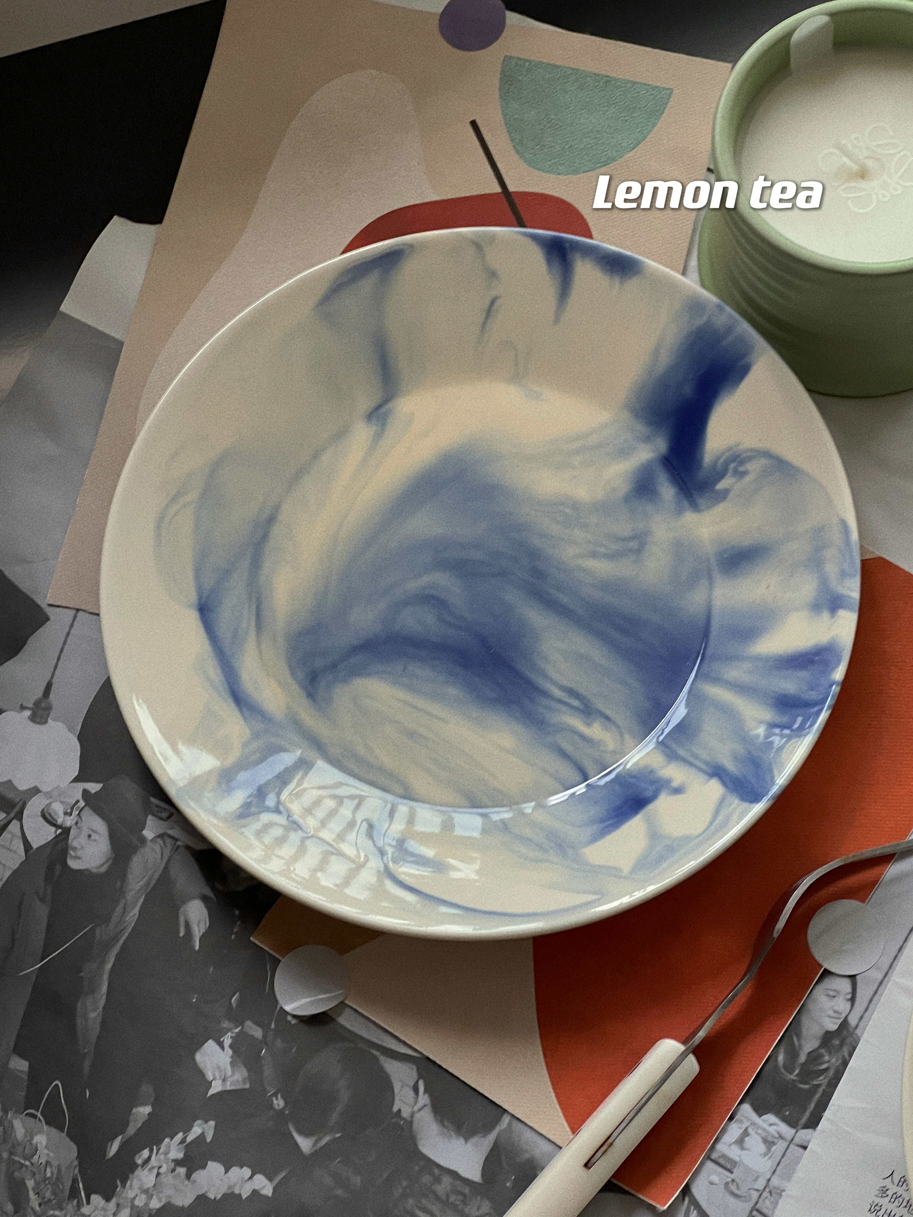 Nordic Artisan Ceramic Minimalist Ceramic Plate — photo 6