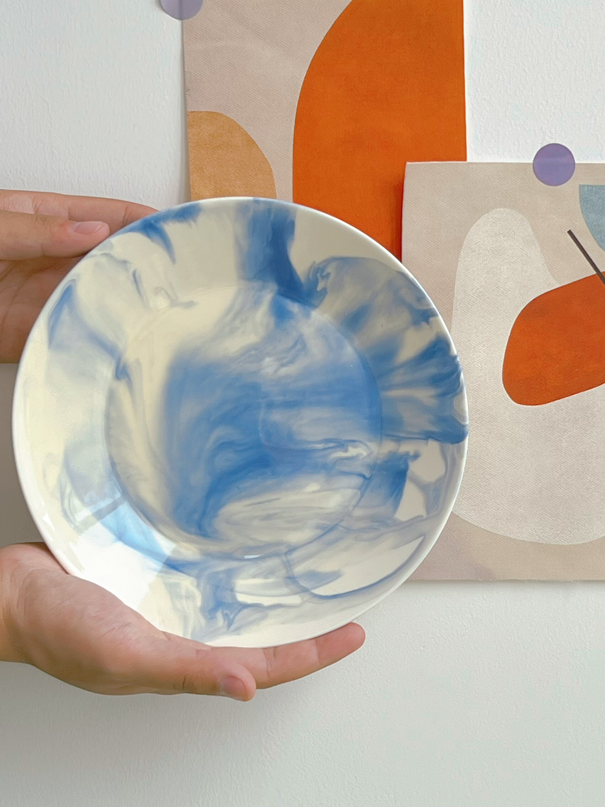 Nordic Artisan Ceramic Minimalist Ceramic Plate — photo 7