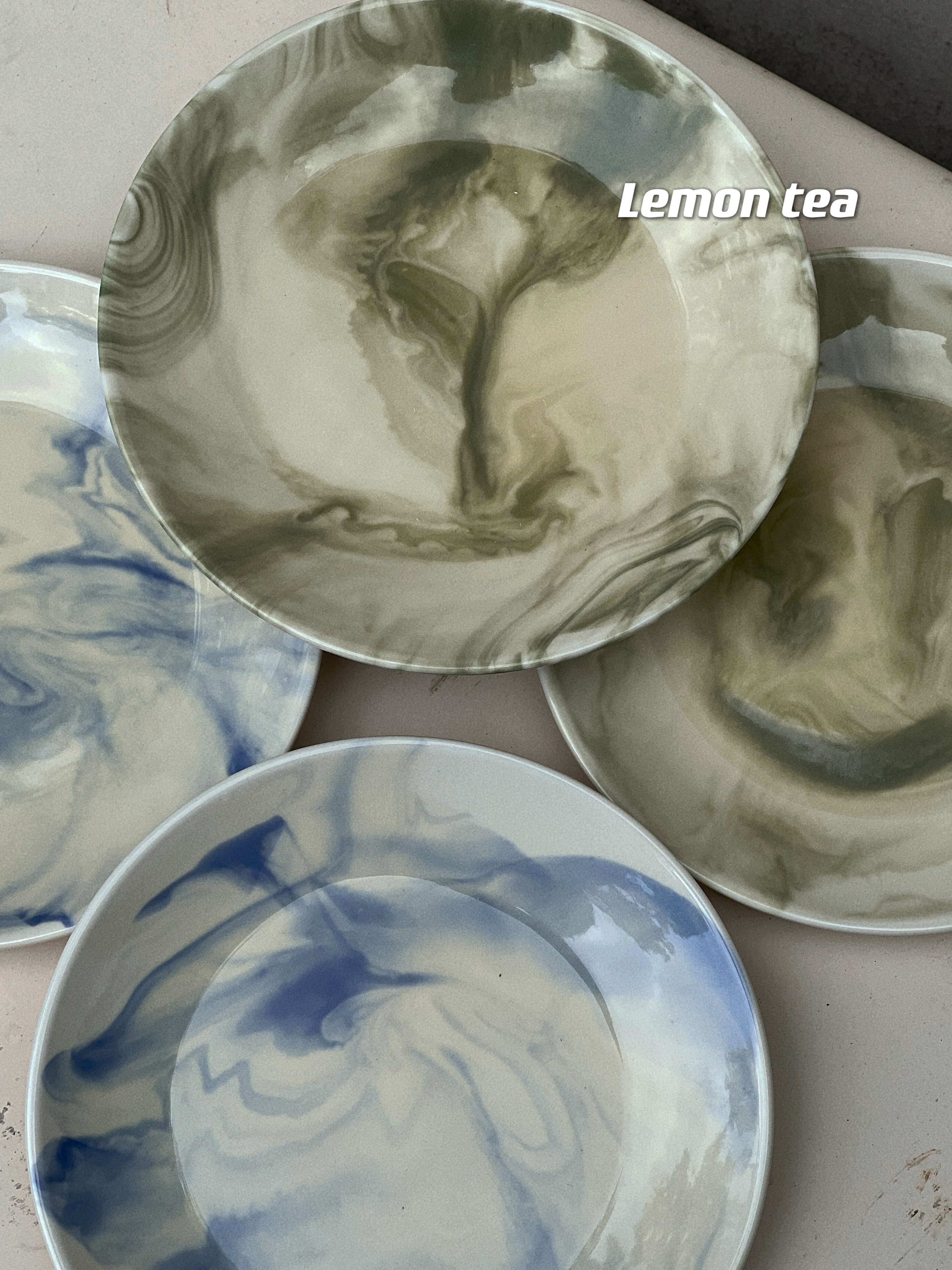 Nordic Artisan Ceramic Minimalist Ceramic Plate — photo 9