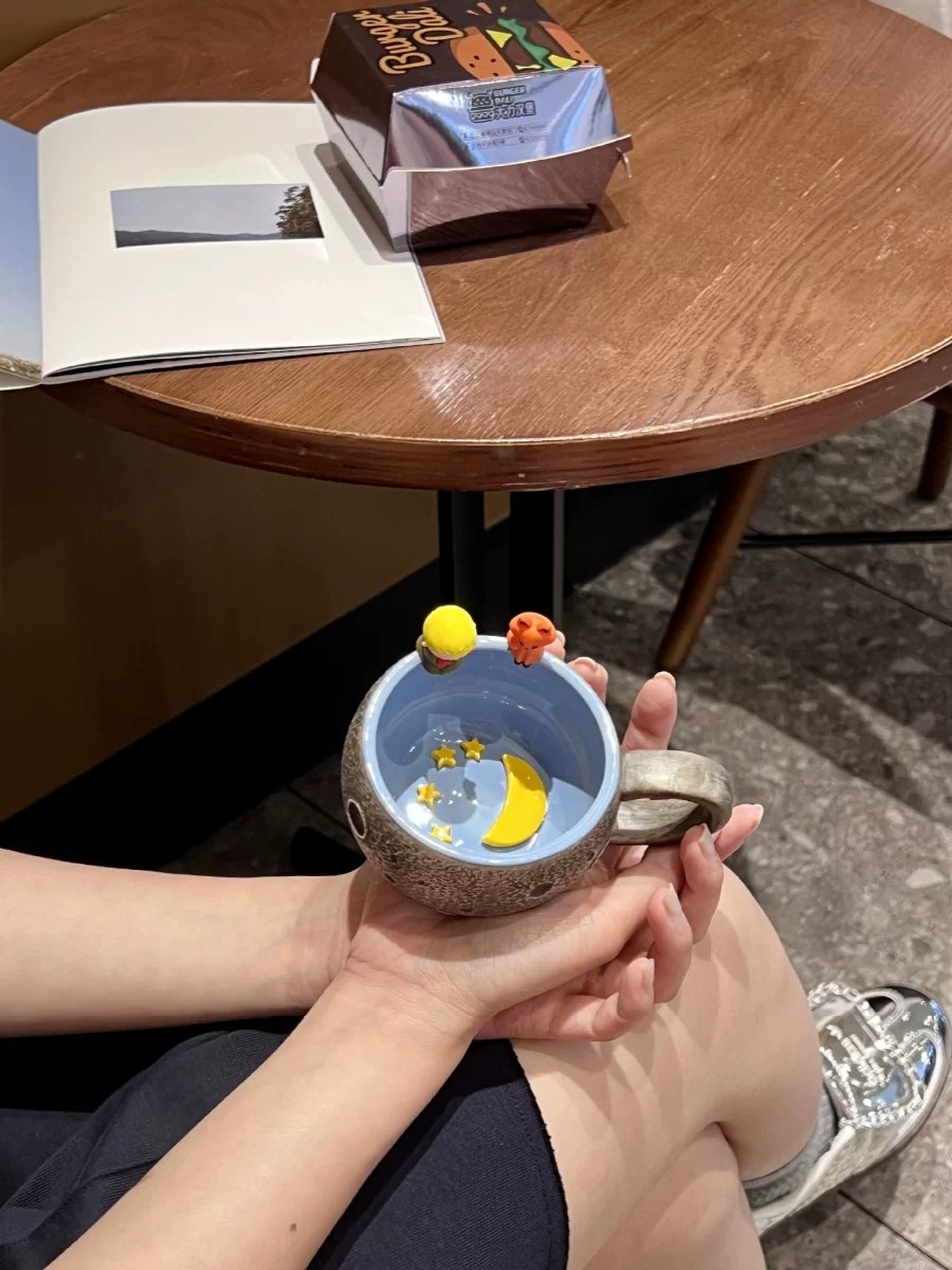 Nordic Ceramic Coffee Mug Artisan — photo 4