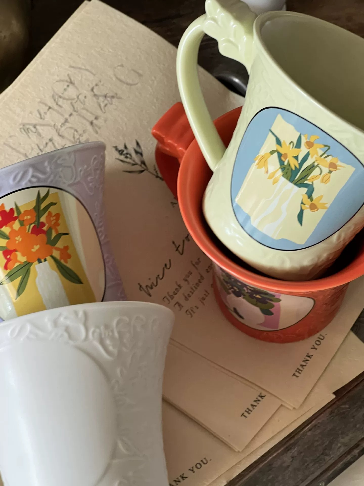 Nordic Ceramic Coffee Mug Gift Set