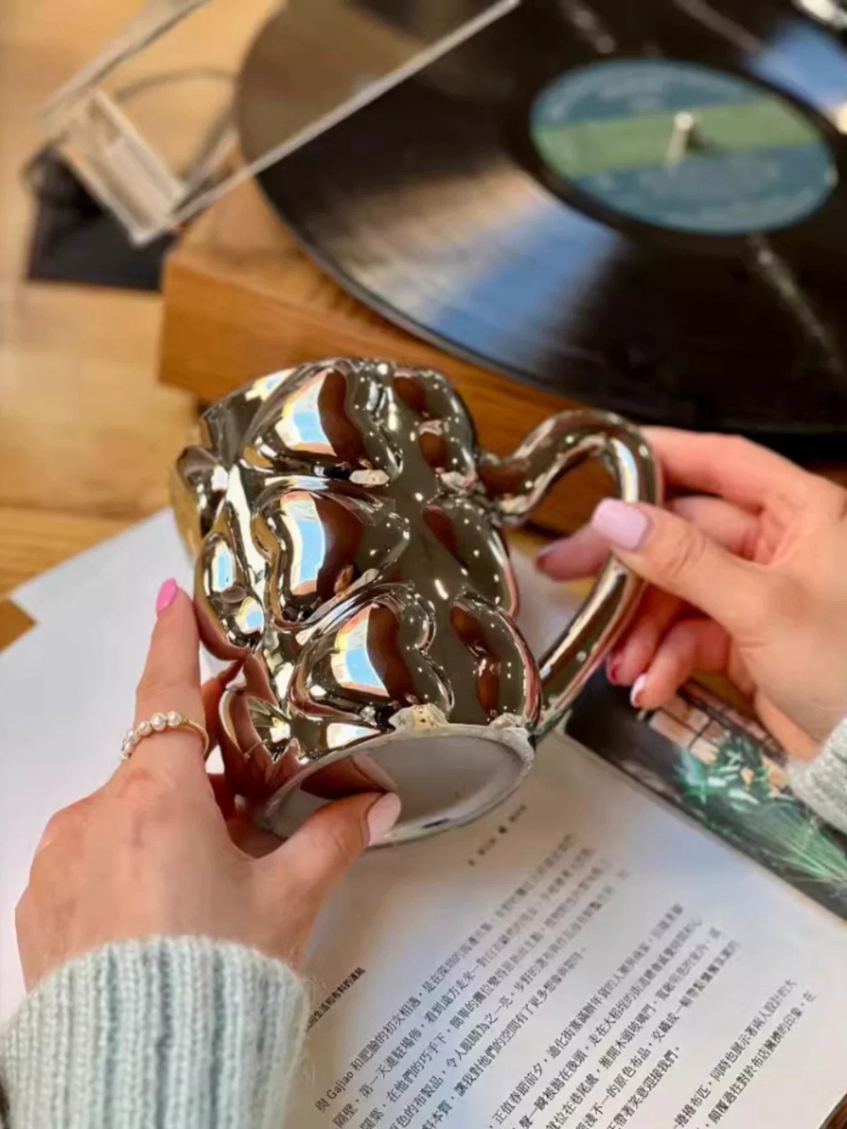 Ceramic Coffee Mug Couple Mug Set — photo 2