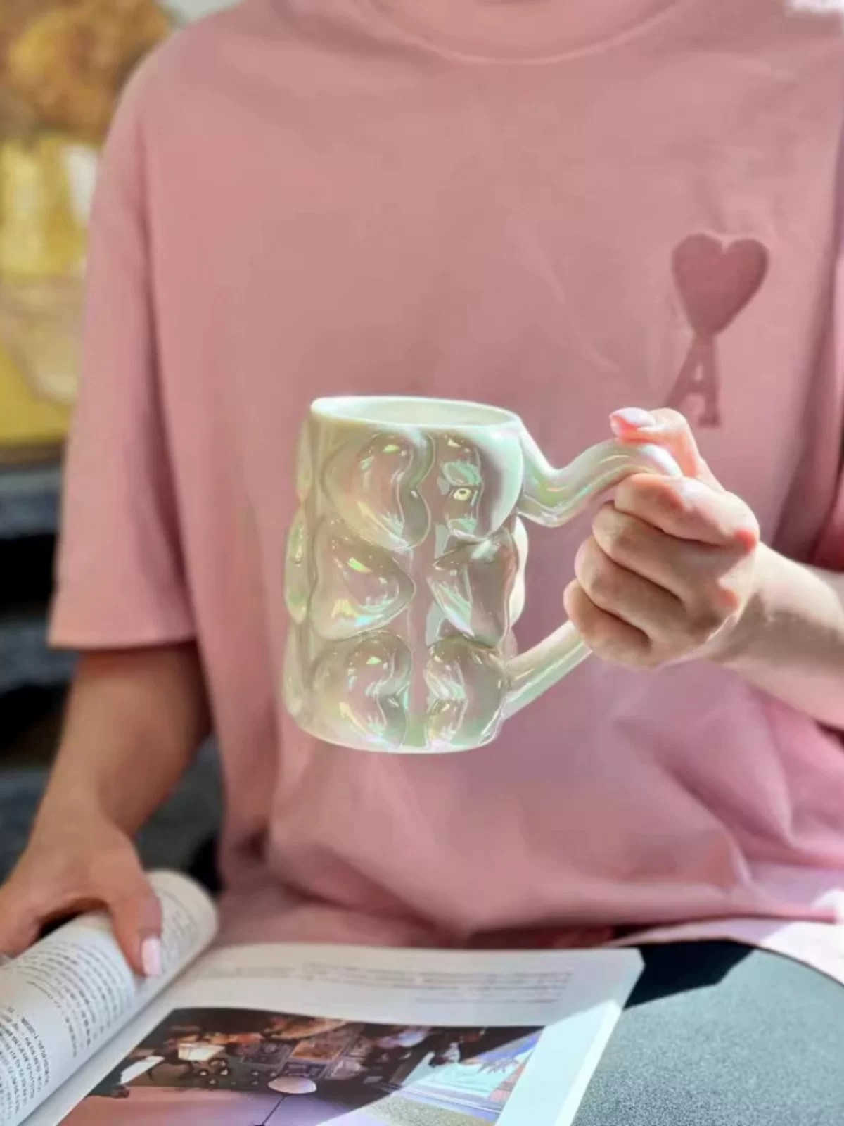 Ceramic Coffee Mug Couple Mug Set — photo 3
