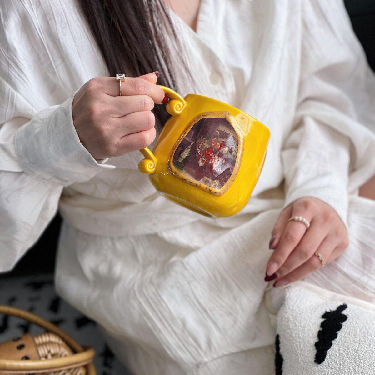 Nordic Ceramic Coffee Mug Handmade — photo 6